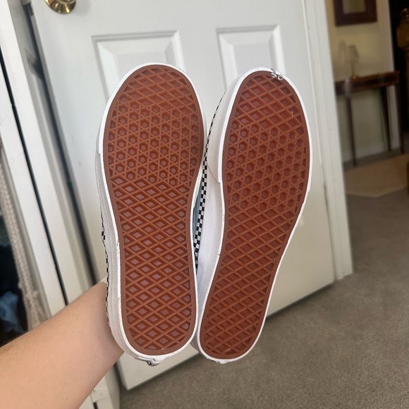 Vans Light Blue Slip-On Sneakers - Picture 9 of 10